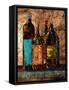 Wine Vino Wine II-Jodi Monahan-Framed Stretched Canvas