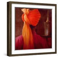 Wine Waiter at the Taj-Lincoln Seligman-Framed Giclee Print