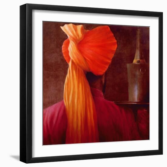 Wine Waiter at the Taj-Lincoln Seligman-Framed Giclee Print