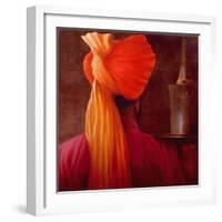 Wine Waiter at the Taj-Lincoln Seligman-Framed Giclee Print