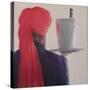 Wine Waiter, Jaipur, 2012-Lincoln Seligman-Stretched Canvas