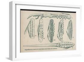 Wine Waiters' Tools-null-Framed Art Print