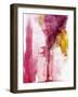 Wine Watercolor-holaholga-Framed Art Print