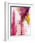 Wine Watercolor-holaholga-Framed Art Print