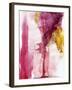 Wine Watercolor-holaholga-Framed Art Print