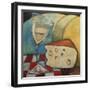 Wine Wedge and Wheel-Tim Nyberg-Framed Giclee Print