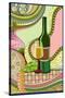 Wine Whimsical-Lantern Press-Stretched Canvas