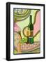 Wine Whimsical-Lantern Press-Framed Art Print