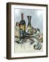 Wine with Dinner II-Heather A. French-Roussia-Framed Art Print