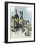 Wine with Dinner II-Heather A. French-Roussia-Framed Art Print