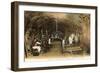 Wine Workers in French Cave-null-Framed Art Print