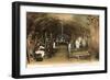 Wine Workers in French Cave-null-Framed Art Print