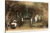 Wine Workers in French Cave-null-Stretched Canvas