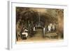 Wine Workers in French Cave-null-Framed Art Print