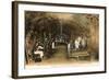 Wine Workers in French Cave-null-Framed Art Print