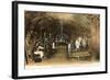 Wine Workers in French Cave-null-Framed Art Print