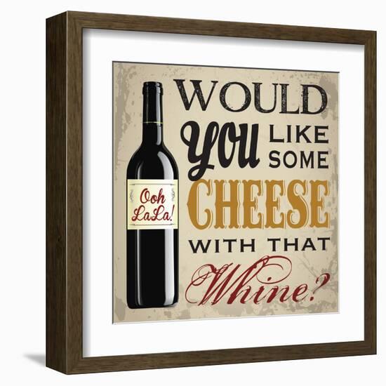 Wine & You 1-Melody Hogan-Framed Art Print