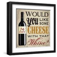 Wine & You 1-Melody Hogan-Framed Art Print