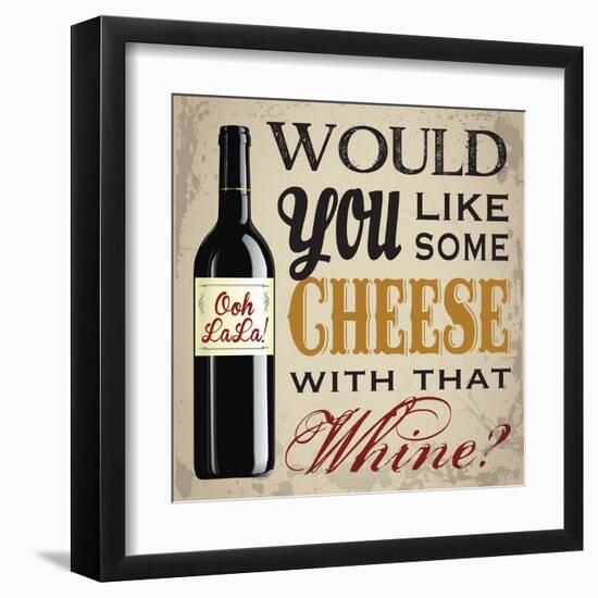 Wine & You 1-Melody Hogan-Framed Art Print