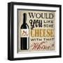 Wine & You 1-Melody Hogan-Framed Art Print