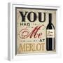 Wine & You 2-Melody Hogan-Framed Art Print