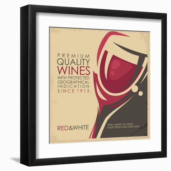 Wine-Lukeruk-Framed Art Print