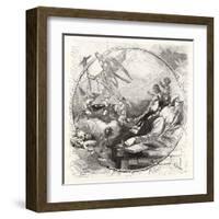 Wine-null-Framed Art Print