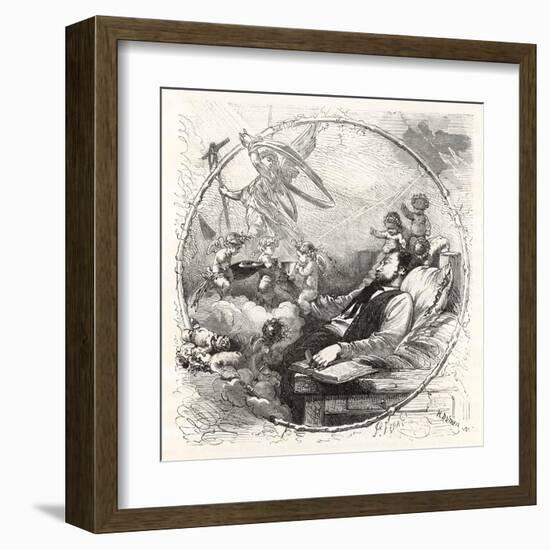 Wine-null-Framed Art Print