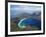 Wineglass Bay and the Hazards, Freycinet National Park, Tasmania, Australia-David Wall-Framed Photographic Print