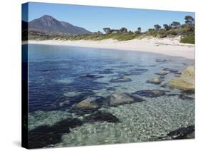 Wineglass Bay, Freycinet National Park, Freycinet Peninsula, Tasmania, Australia, Pacific-Jochen Schlenker-Stretched Canvas