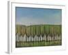 Wineglass Treeline-Tim Nyberg-Framed Giclee Print