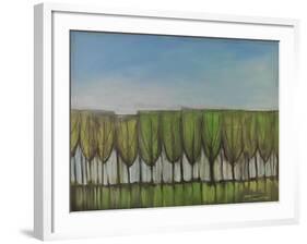 Wineglass Treeline-Tim Nyberg-Framed Giclee Print