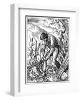 Winemaker, 16th Century-Jost Amman-Framed Giclee Print