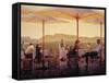 Winery Terrace-Brent Lynch-Framed Stretched Canvas