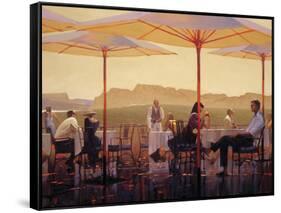 Winery Terrace-Brent Lynch-Framed Stretched Canvas