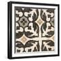 Winery Villa Tile 1-Arnie Fisk-Framed Art Print