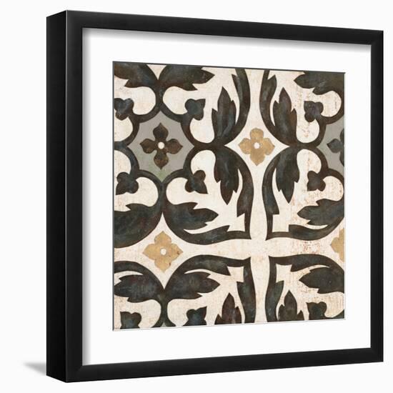 Winery Villa Tile 1-Arnie Fisk-Framed Art Print