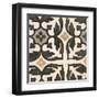 Winery Villa Tile 1-Arnie Fisk-Framed Art Print