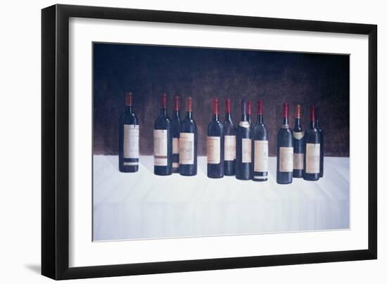 Winescape, Red, 2003-Lincoln Seligman-Framed Giclee Print