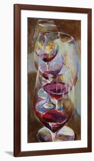 Winetasting-Amy Dixon-Framed Giclee Print