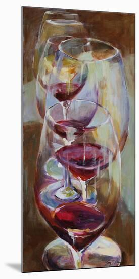 Winetasting-Amy Dixon-Mounted Giclee Print