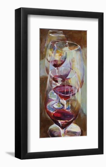 Winetasting-Amy Dixon-Framed Art Print