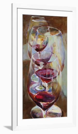 Winetasting-Amy Dixon-Framed Art Print