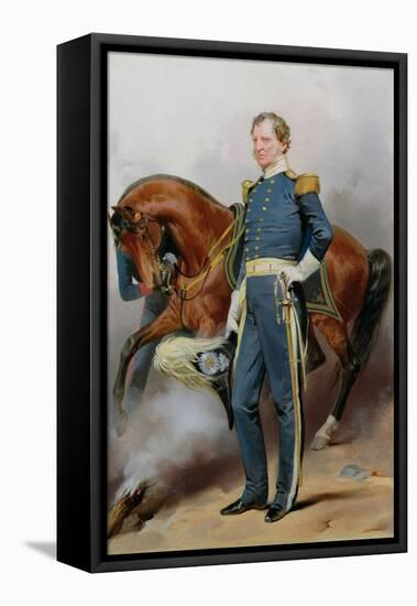 Winfield Scott (1786-1866), C.1850-Alonzo Chappel-Framed Stretched Canvas