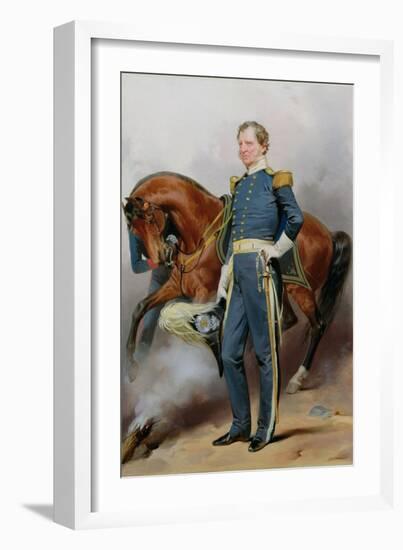 Winfield Scott (1786-1866), C.1850-Alonzo Chappel-Framed Giclee Print