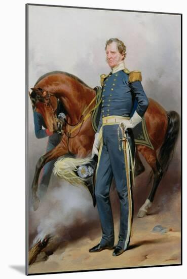 Winfield Scott (1786-1866), C.1850-Alonzo Chappel-Mounted Giclee Print