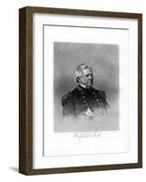 Winfield Scott, United States Army General, Diplomat, and Presidential Candidate-null-Framed Giclee Print