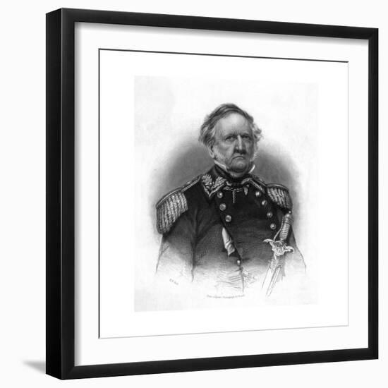 Winfield Scott-HB Hall-Framed Giclee Print