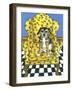 Wing Back Chair-Jan Panico-Framed Giclee Print