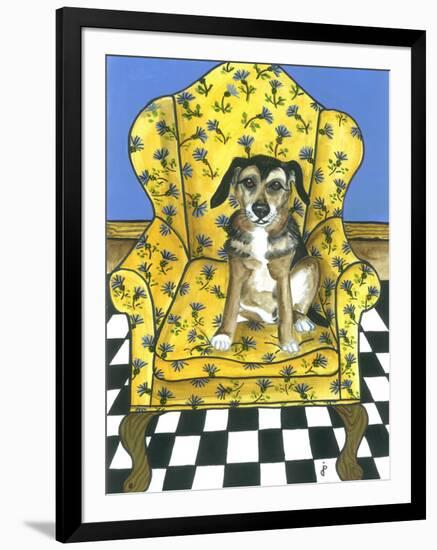 Wing Back Chair-Jan Panico-Framed Giclee Print